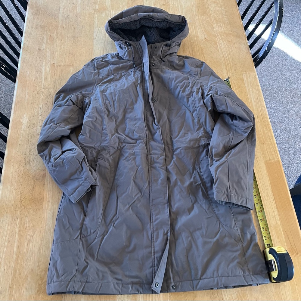 L.L.BEAN Women's Winter Warmer Coat Size M Reg In Gray